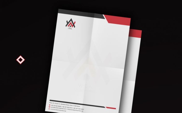 W & A Letterhead